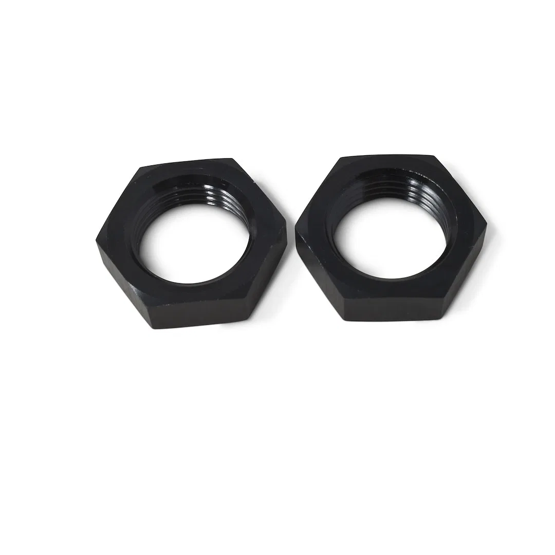 660883 – RUSSELL/EDEL Adapter Fitting, 90 Degree -10 AN To 1/2 Inch NPT Anodized Black Aluminum Single